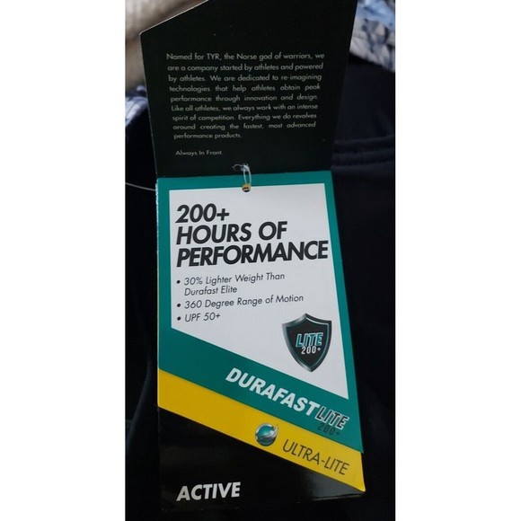 NWT Ladies TYR Durafast Lite Bk/Gray Emerald Lake 2in1 Tankini Top UPF 50+Size S - Picture 13 of 13